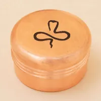 Медная шкатулка Вибхути (маленькая) - змея, Иша Лайф; Copper Vibhuti Box (Small) - Naga, Isha Life